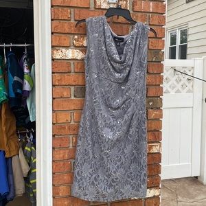 Evening dress. Size 10, knee length. RN Studio by Ronni Nicole